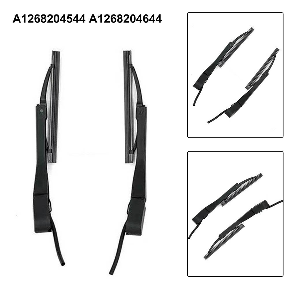 Wiper Arms Headlight Plastic 2pcs A1268204544 A1268204644