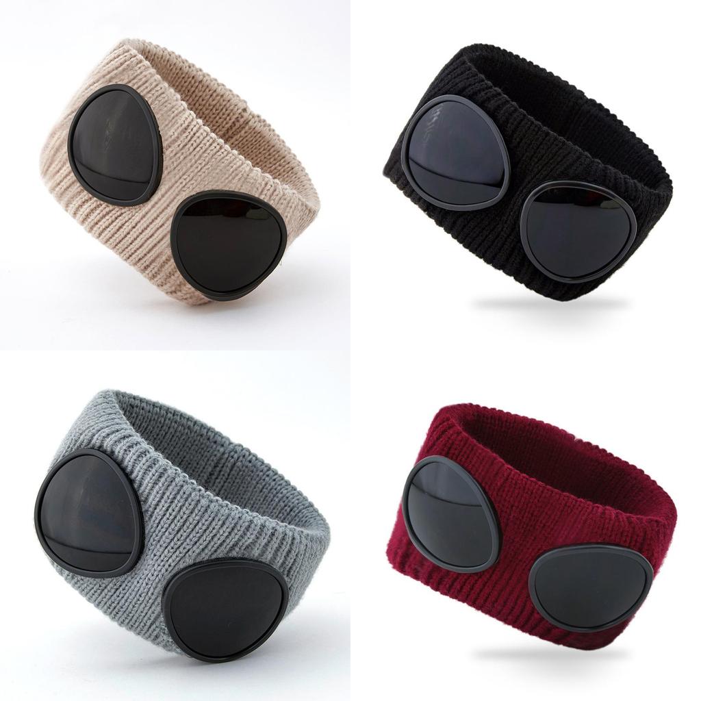 Cozy Knit Scarf Headwrap For Men Women With Glasses Stylish Warm Headgear For Travel And Casual Wear