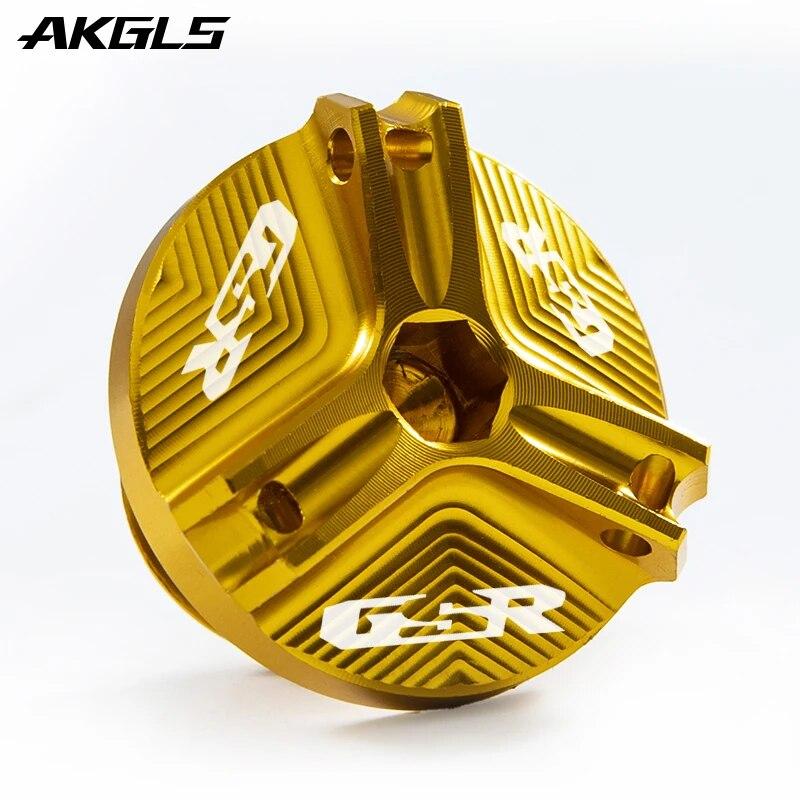 

Для Suzuki GSR 750 400 600 GSR750 GSR400 GSR600 мотоцикла крышка топливного бака переднего тормоза и крышка заливной горловины моторного масла аксессуары Oil Filler Cap gold