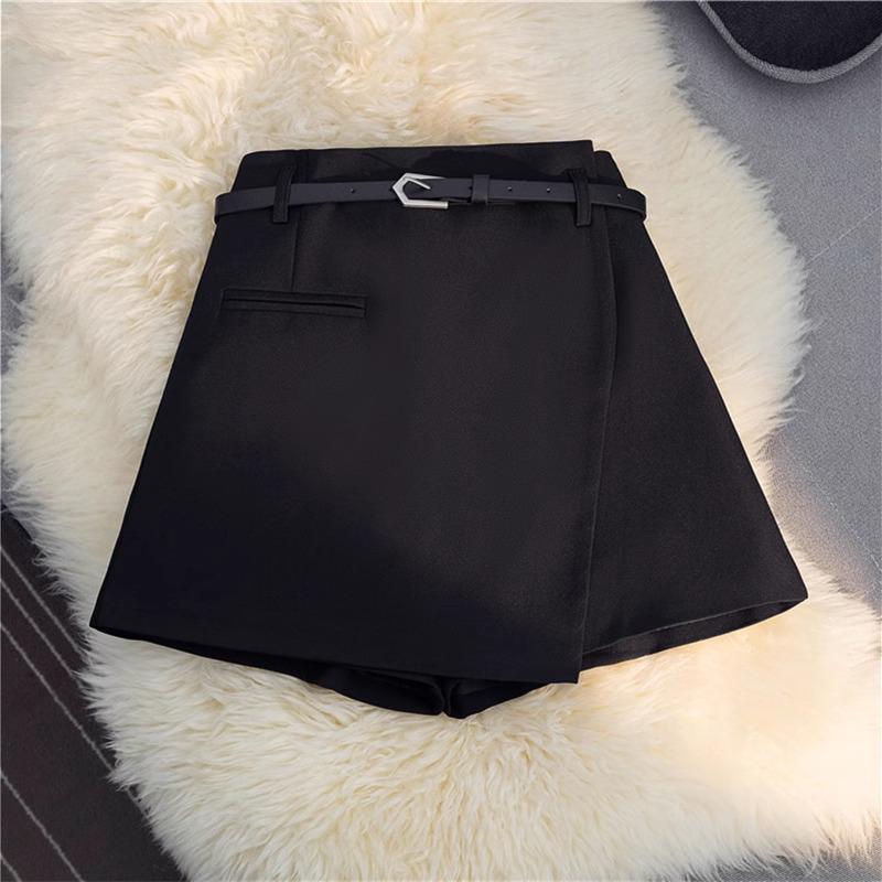 A-line High Waist Spring/Autumn Women's Skirt - 2025 Style, High-End Bodycon Short Pants Skirt
