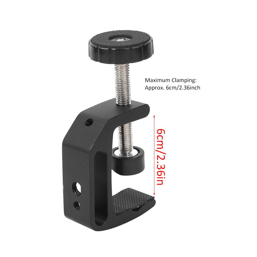 Buy CClamp Mount Universal Bracket Aluminium Alloy C Clamp Mount Fixed