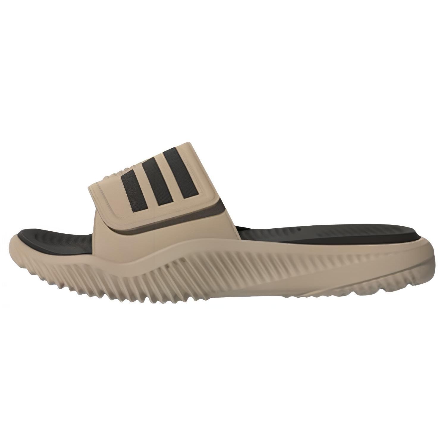 Adidas Alphabounce Comfortable Durable Slide Sandals Unisex Footwear Beige HQ4314 39⅓