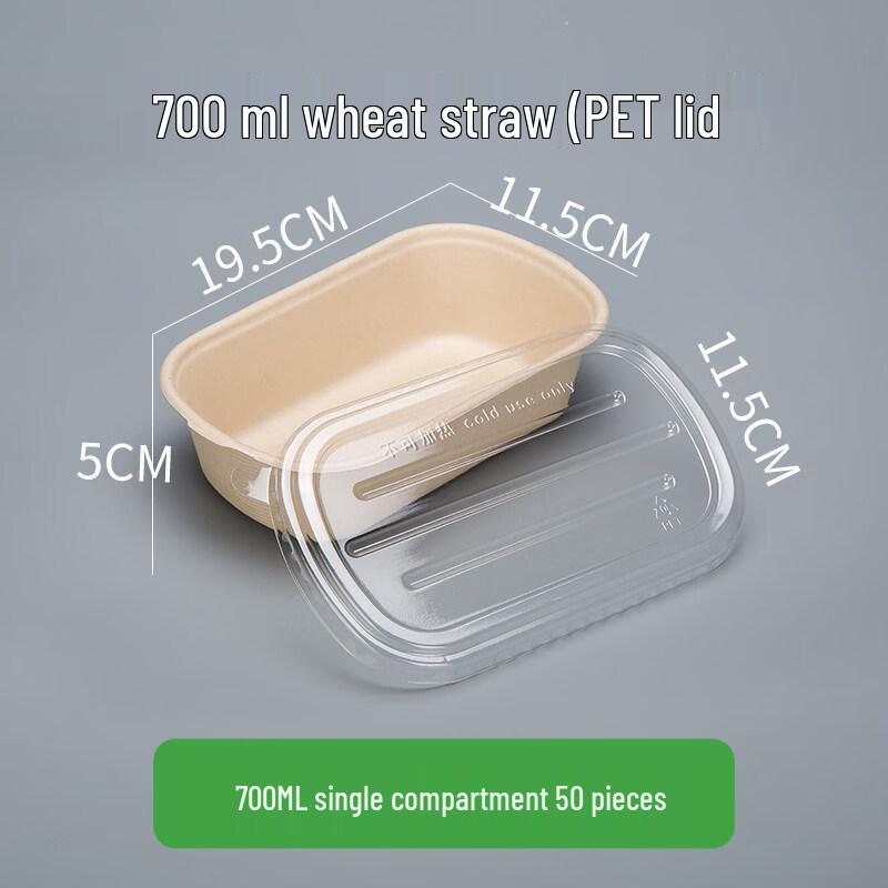 ZISIZ Disposable Plastic Food Container