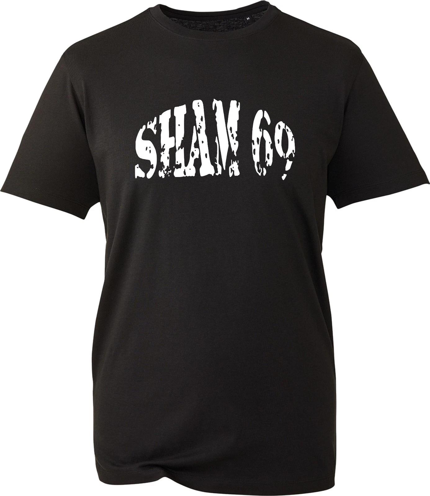 SHAM 69 English Punk Rock Band T-Shirt 70 s Logo Top Men s Unisex Gift Tee XL