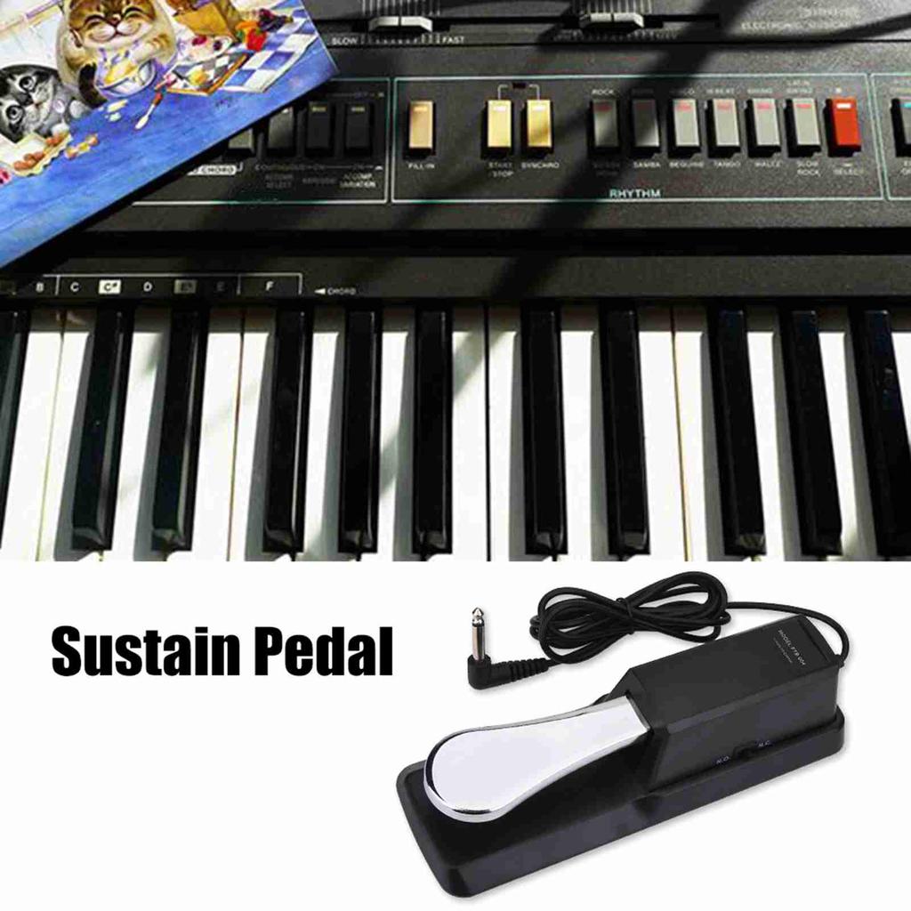 Keyboard Sustain Pedal Digital Piano Damper Accessory for Flanger Electronic Pianos Keyboard Sustain Pedal