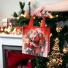 4pcs Christmas Gift Bag Santa Non-Woven Bag Christmas Decorations For Home Xmas Navidad Noel Gifts New Year Packaging Bag