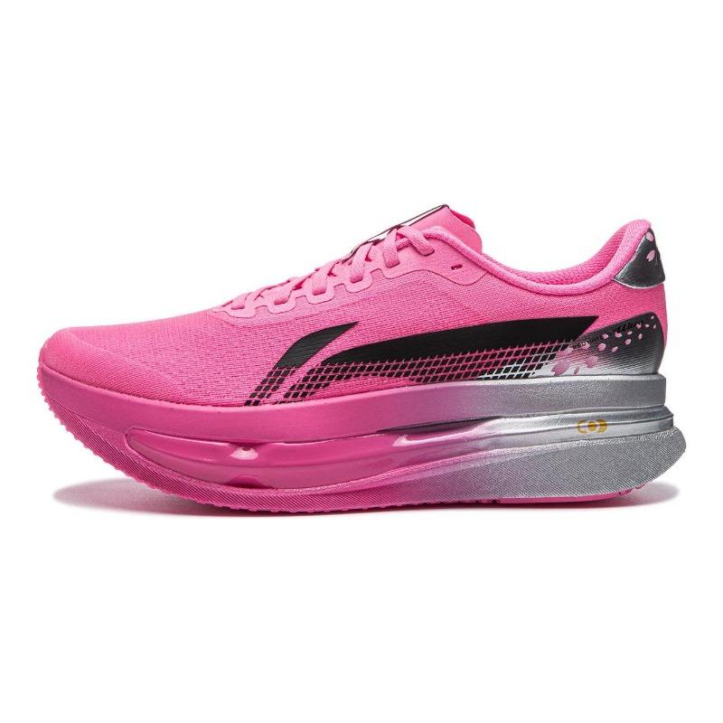Li-Ning Chitu 9 ULTRA Men s Low-Top Running Shoes Fluorescent Pink ARPW007-14 40