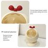 Desktop Storage Box Hair Accessories Storage Organizer with Transparent Lid Durable Construction Storage Holder Dustproof Box