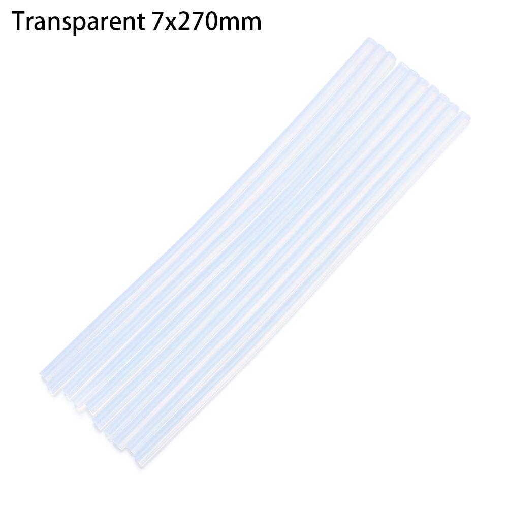 

10PCS New Puller Tool 7/11mm Auto Repair Car Body Glue Sticks Paintless Dent Repair Transparent 7x270mm