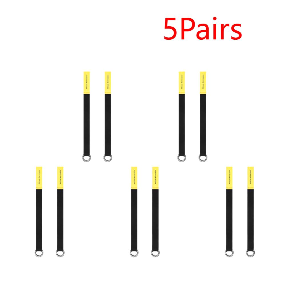 For Tesla Model Y 2022 2023 Rear Door Mechanical Switch Handle Emergency Puller Button Car Accessories Extended Safety Pull Rope