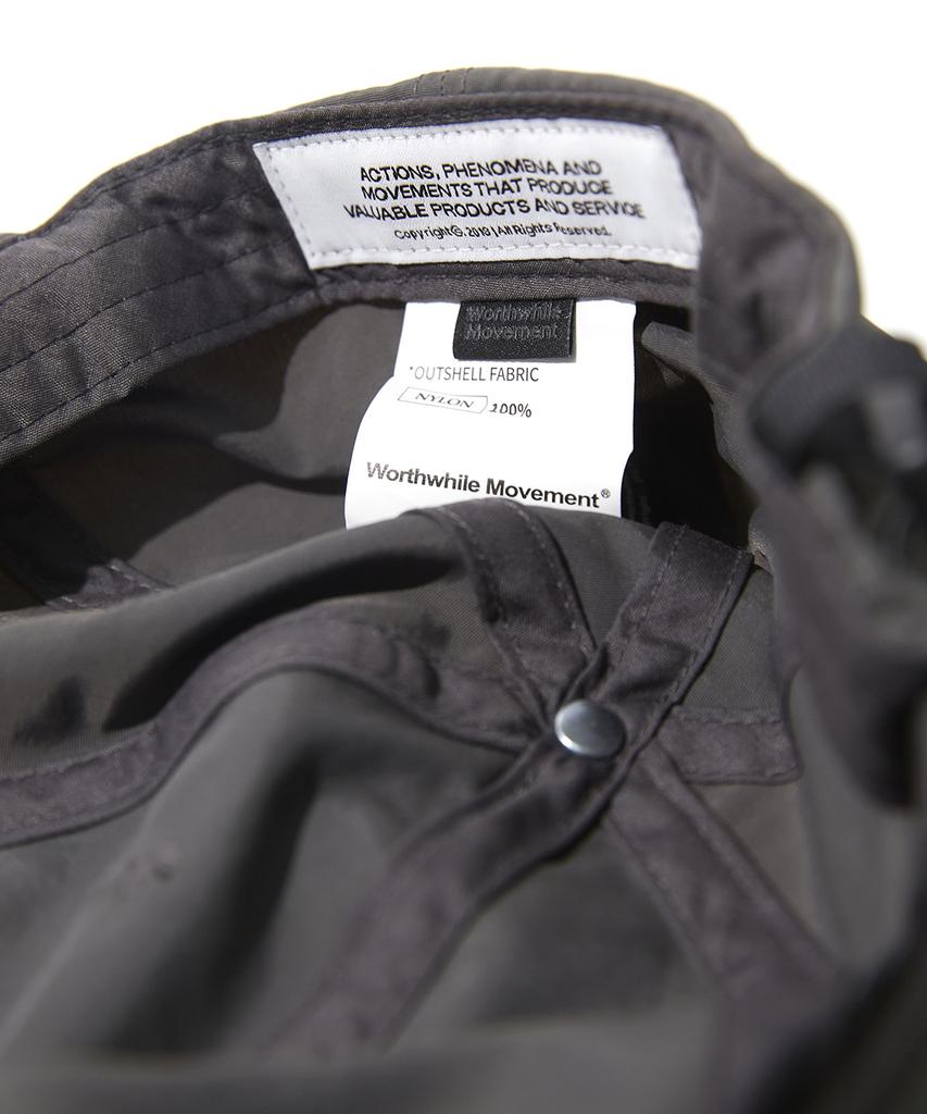WORTHWHILE MOVEMENT Leisure Cap (Dark Gray)