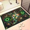 Ben 10 Cartoon Print Rug, Washable Floor Carpet, For Entryway Dorm Laundry Room Office Study, Home Decor Birthday Christmas Gift