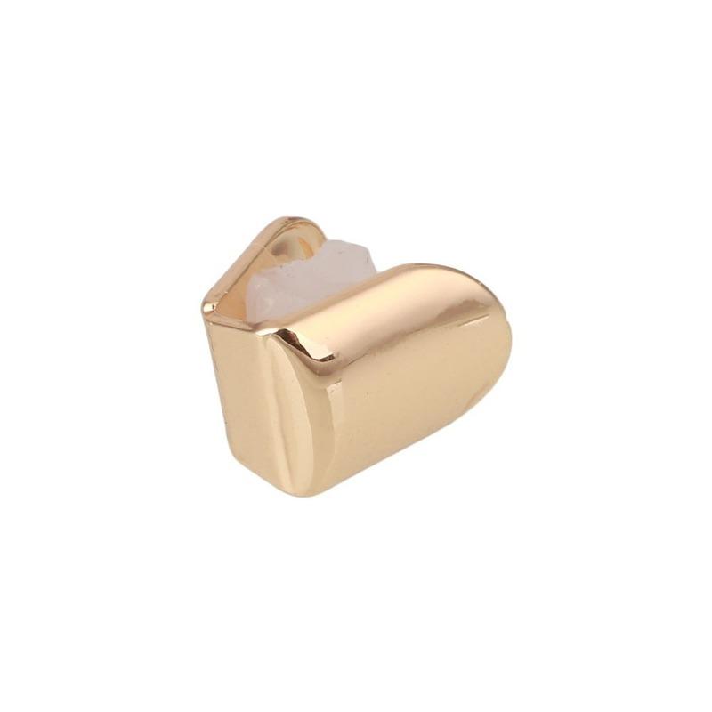 2 Pcs Hip Hop Teeth Single Tooth Grill Grillz Party Gift