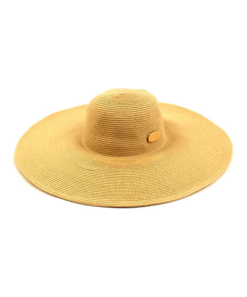 Yunibeosyeolkemiseuteuli Long Beige Wire Cloche Hat Gd Summer Fedora