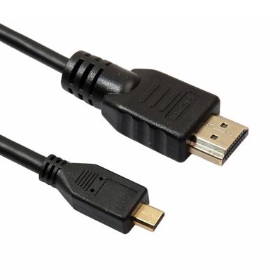 1.8m Micro HDMI To HDMI Cable for Camera Laptop Projector High Definition HDMI 1.4 Cord