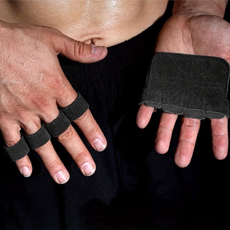Fitness Four Fingers Gloves Breathable Anti-Slip Dumbbell Weight Lifting Training Gloves for Men and Women