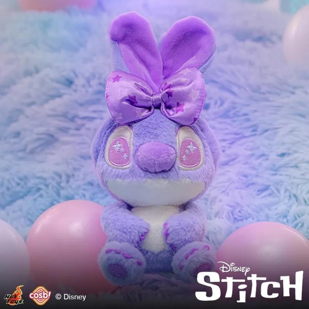 Genuine Hot Toys Candy Stitch Series Blind Box Cosbi Plush Keychain Collection Desktop Ornament Trend Cute Doll Gift
