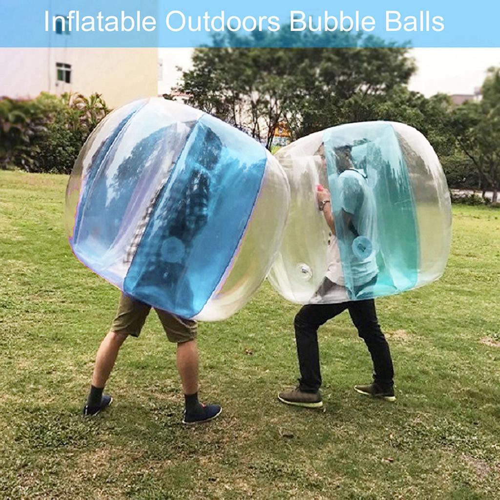 120cm Outdoors Bubble Play Soccer Toy for Adult Inflatable Playing Supplies