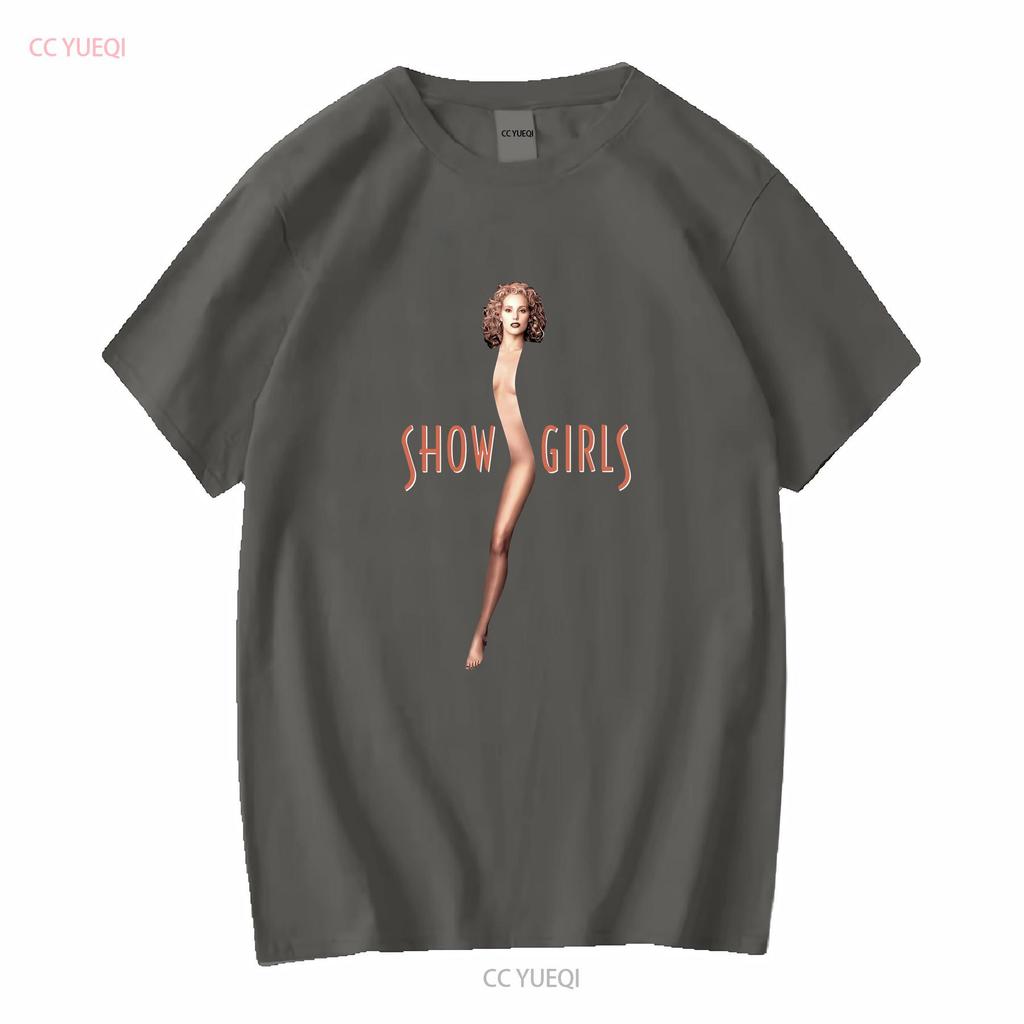 Showgirls Classic 90's 1995 Movie Retro T Shirt New Long or Short Sleeves Vintage Washed Soft Breathable Fashion Homme