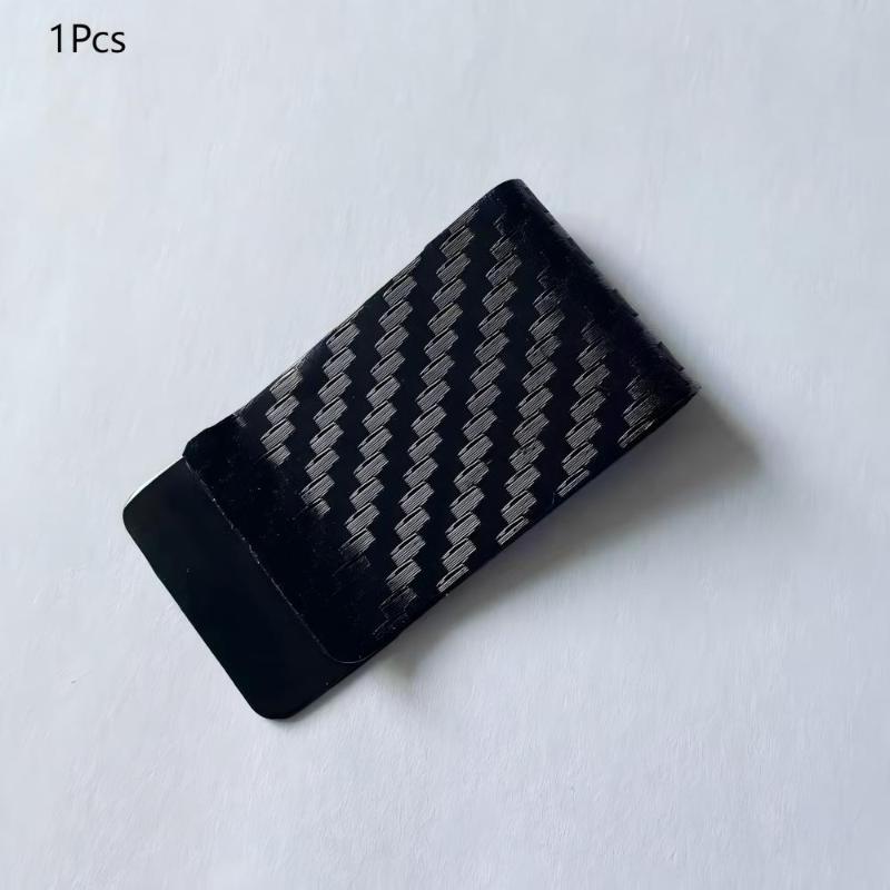 

1/2Pcs Portable Slim Metal Money Clip Multifunctional Card Clips Men S Business Card Holder Credit Cards Organizer 1Pcs