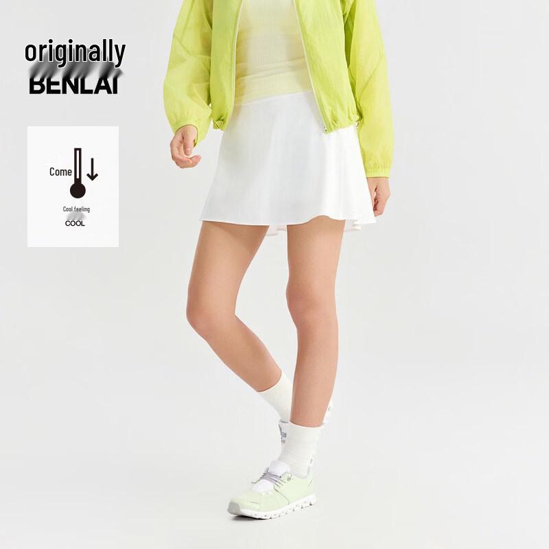 Benlai Women s 2026 Summer Cool-Touch A-Line Anti-Chafing Skort BNT560007 S
