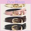 Fashion Women Pu Leather Belt With Fish Tail Design For Casual Daily Wear
