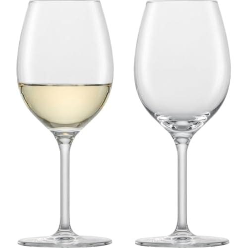 ZWIESEL GLAS Break-Resistant Wine Glasses for You, Suitable for Red and White Wines, Pair of 2, Machine-Made (m121871)