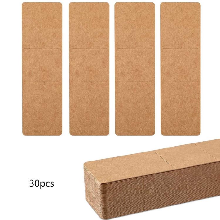 

30pcs Resin Bookmark Holder DIY Display Cards for Bookmark Wrapping Party Favor 1