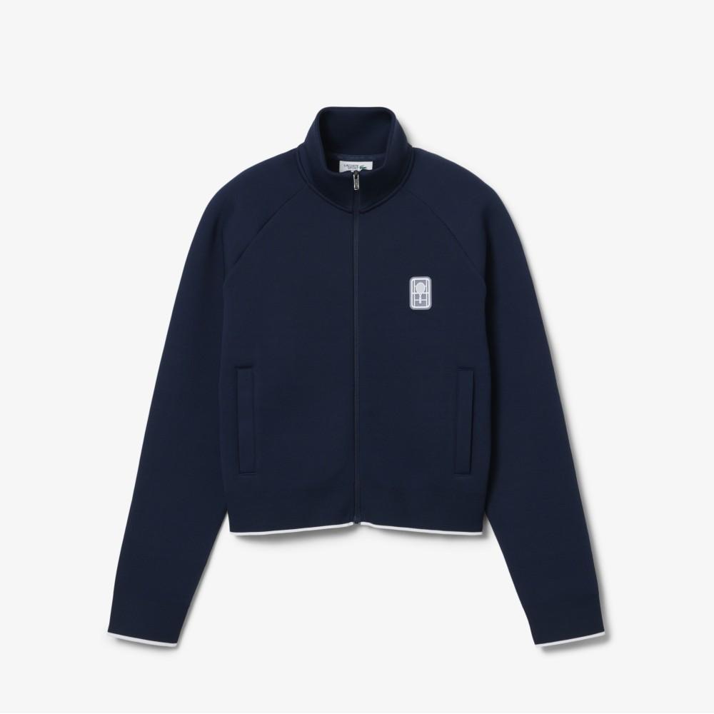 [lacoste] Women's Tennis Heritage Sweat Zip-Up SF0228-56G166