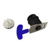 Pool Removal Tool with Rubber Handle Grip for Above Ground and Inground Pool Spa Return Stoppers SP1419A SP1419E