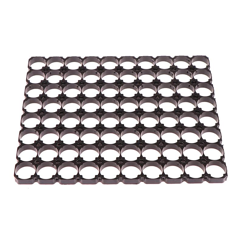 18650 8*10 Lithium Cell Battery Holder Case Holder Batteries Holder Bracket Diy Anti Vibration Plastic Cylindrical Battery Pack
