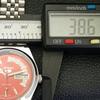 AUTOMATIC VINTAGE REFURBISHED SEIKO 5 6309A JAPAN MENS RED DIAL WATCH a440882-4
