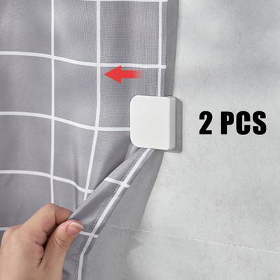 Anti-Spritzer-Clips Badewannenschutz Duschvorhang-Clips Pcs Pack Pcs Duschvorhang