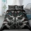 Symphony Dolphins Duvet Cover Set Uk Single Double Queen Us Twin Full King Size Pkm Bed Linen Set