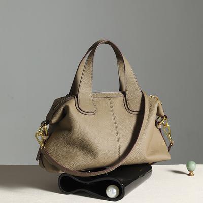 Bags Women's Tote Bag Large Capacity Women's Genuine Leather Handbag Women's Premium Sense Niche Crossbody Bag