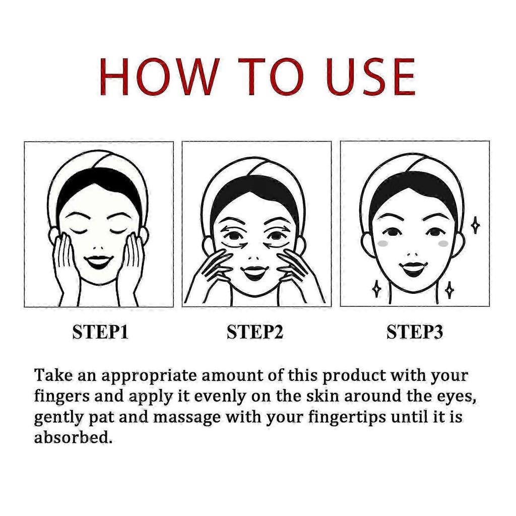 Retinol Augencreme für Anti-Aging & Straffung Reduziert feine Linien, spendet tief Feuchtigkeit & strafft die Haut Kollagenfördernd, pflegende Augenbehandlung 15ml