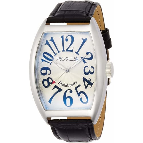 

Frank Miura FRANKMIURA Men s Magnum Watch, No. 6, with White Leather Strap, FM06K-W