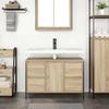 Vanity Unit with Drawers In Sonoma Oak
