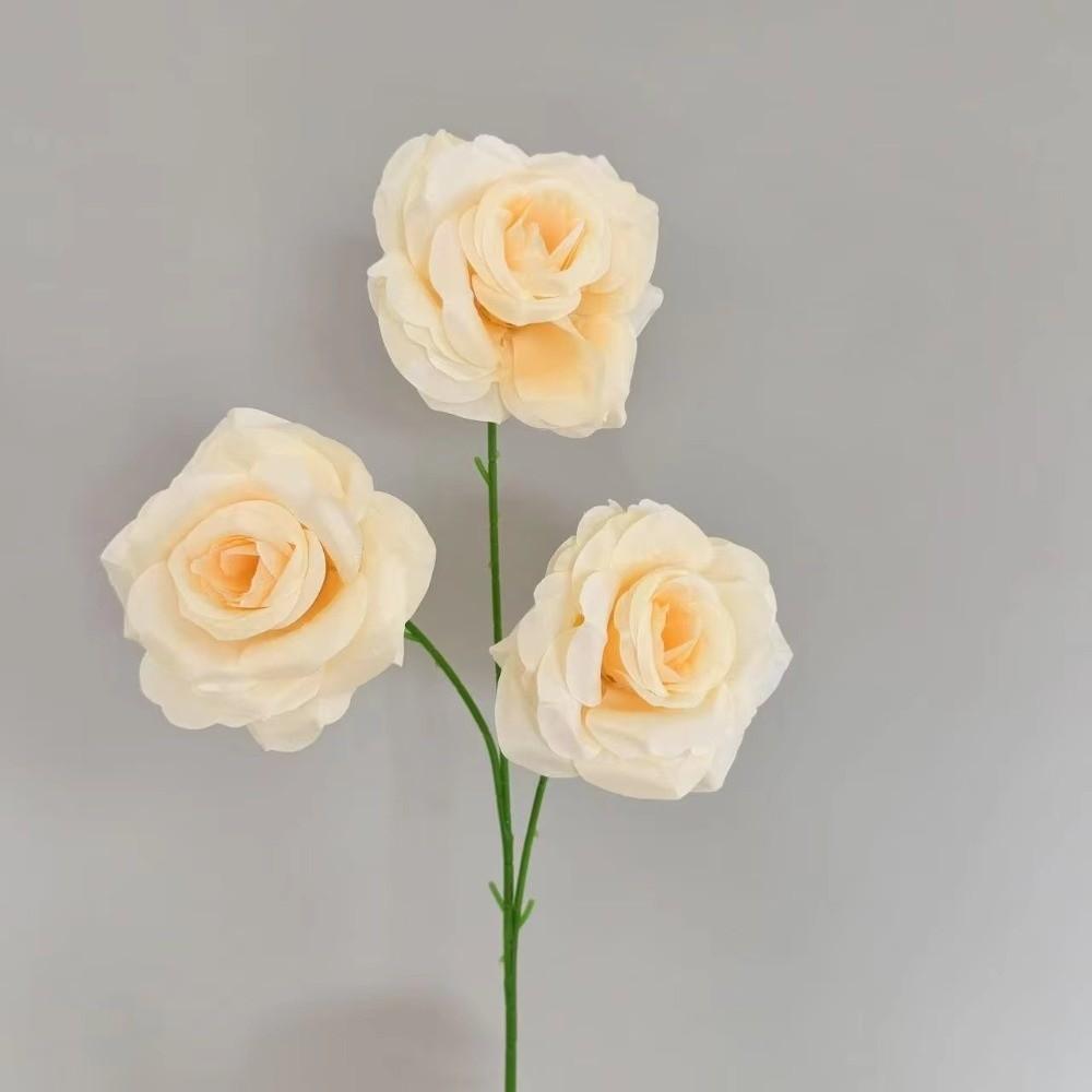 Vintage Simulated Rose Bouquet Silk Rose Artificial Flowers Simulation Flowers  Photography Props