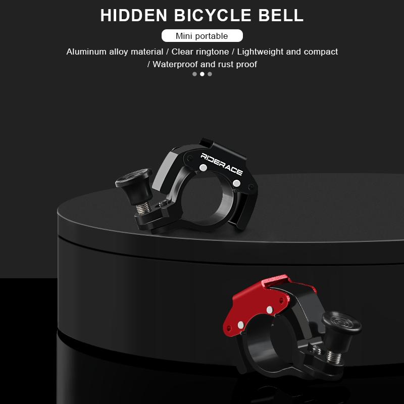 Mini Bicycle Bell 90-100dB Čistý hlasitý zvuk Zvonek na řídítka kola Odolný přenosný zvukový alarm pro bezpečné cyklistické příslušenství