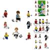 Xp013-020 Cross-border World Cup Compatible Lego Soccer Boy Building Blocks Abs Plastic Material