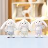 Plush Bear Toy Cute Cartoon Animal Keychain With Soft Pp Cotton For Girls Gift And Bag Decoration