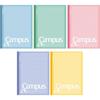 KOKUYO Pacote de Caderno B5 pontilhado Campus, tamanho, linhas, 5 cores (No-3HATX5)