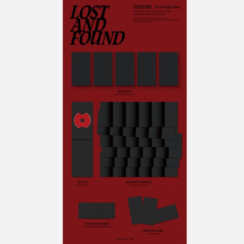 [Pre-order] VERIVERY - SINGLE ALBUM [4th SINGLE ALBUM - Lost and Found] Light ver.