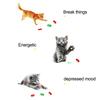 Cat Toy Interactive LED Mouse Design Bite-resistant Stress Relieve Teeth Grinding Entertaining
