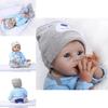 Silicone Reborn Dolls Baby Girl Exquisite Lifelike Newborn Gift For Kids**
