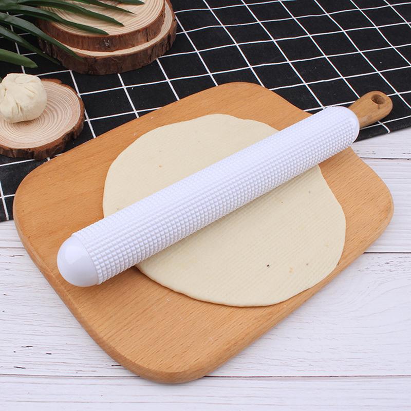 Non-Stick Floating Point Rolling Noodle Stick Dumpling Skin Household Rolling Noodle Stick Non Stick Skin Kitchen Baking Tool
