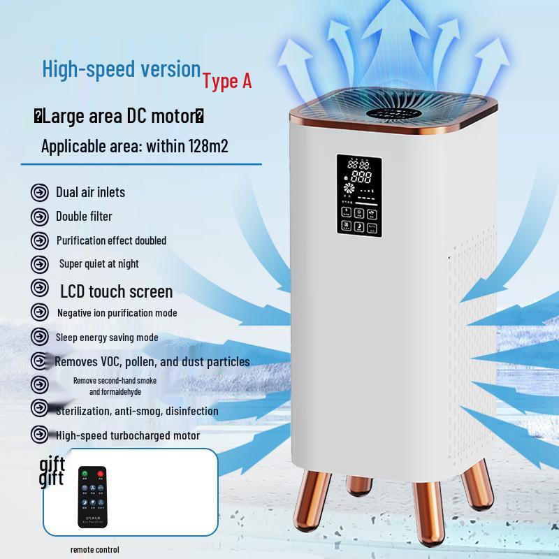 Negative Ion Air Purifier for Formaldehyde, Smoke, Odors, and Pet Hair with Free Shipping
