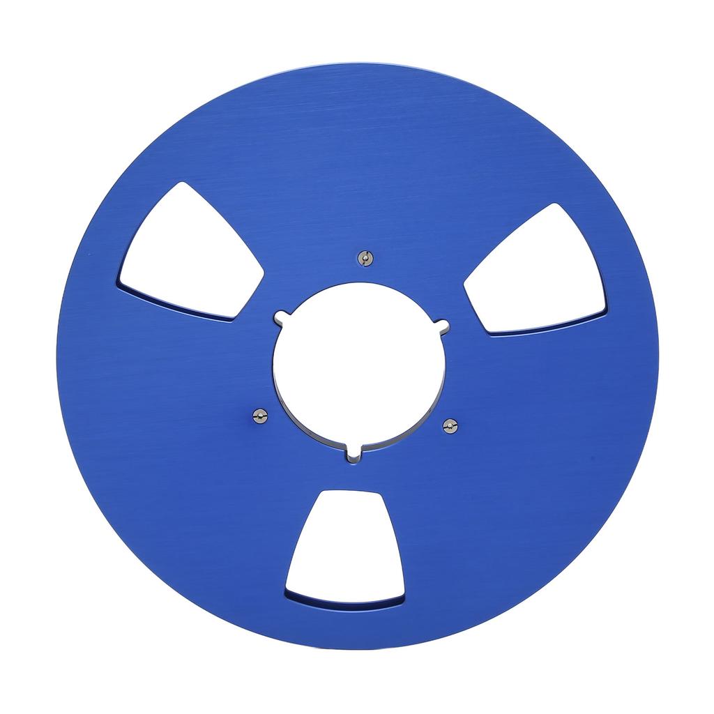 1 4 10.5 Inch Empty Takeup Reel 3 Hole Aluminum Alloy Universal Opening Machine Part Sound Tape Takeup Reel for Pioneer