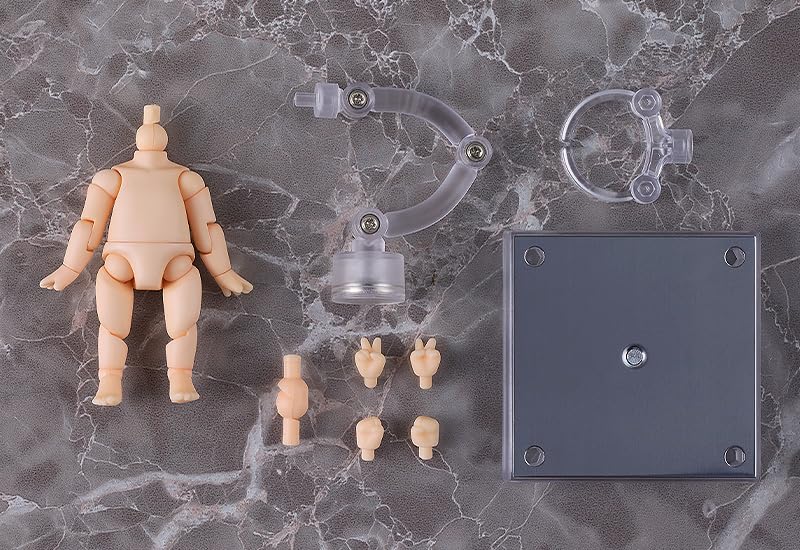 Nendoroid Doll Archetype 1.1 Kids [Peach] Non-Scale Painted Plastic Action Figure Body Parts Only
